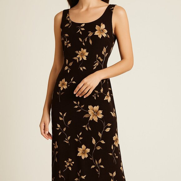 Studio 1 Petite Floral Maxi Dress – Size 10 - Picture 1 of 6